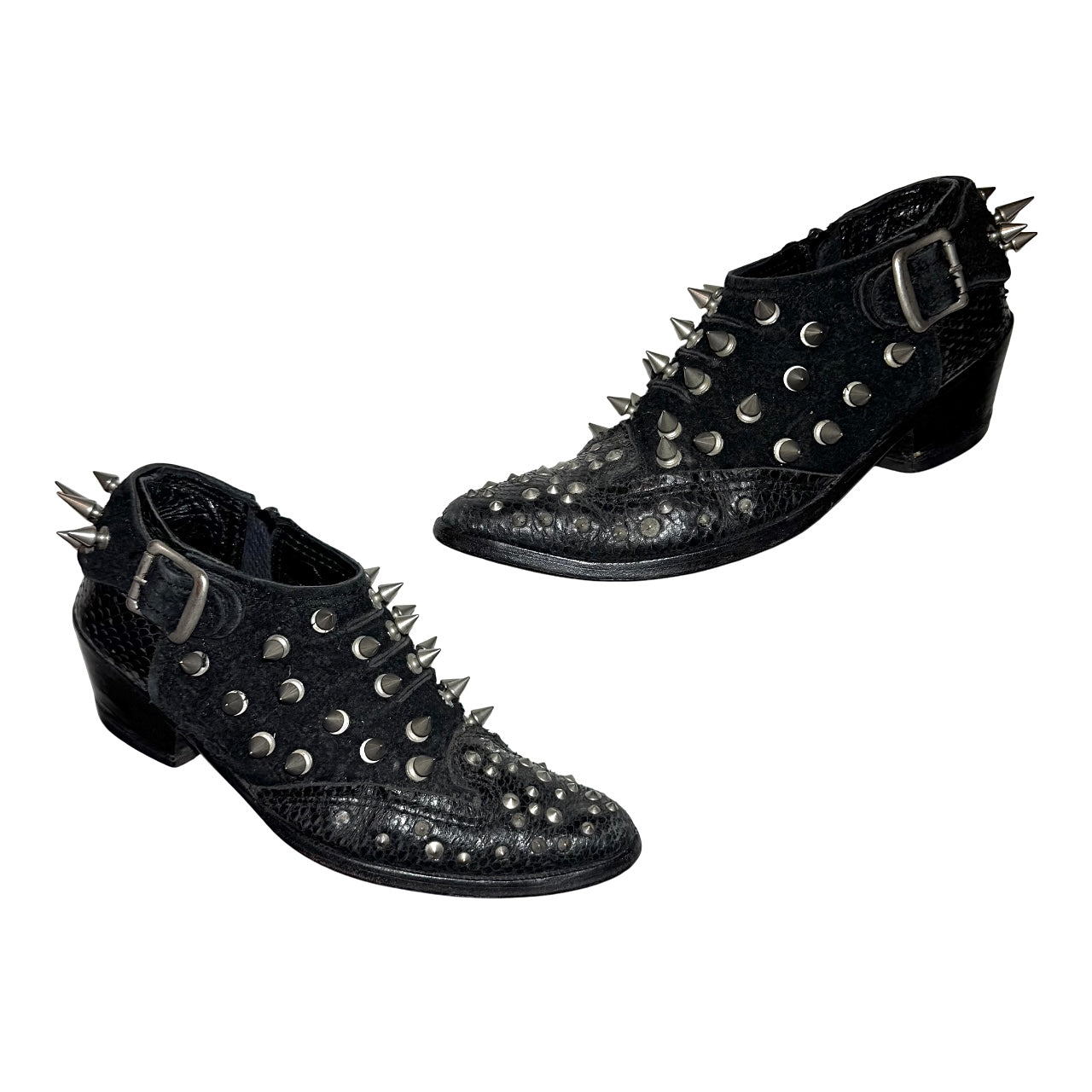 Junya Watanabe AW06 studded suede western boots