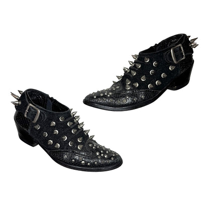 Junya Watanabe AW06 studded suede western boots