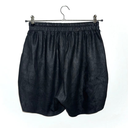 Rick Owens SS23 "Edfu" leather pentaboxer shorts