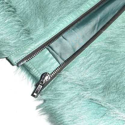 Rick Owens FW22 "Strobe" cowhair TEC jacket
