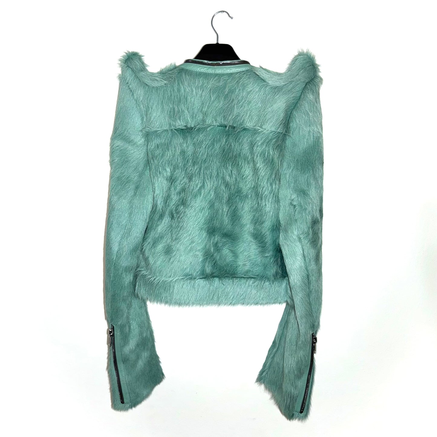 Rick Owens FW22 "Strobe" cowhair TEC jacket