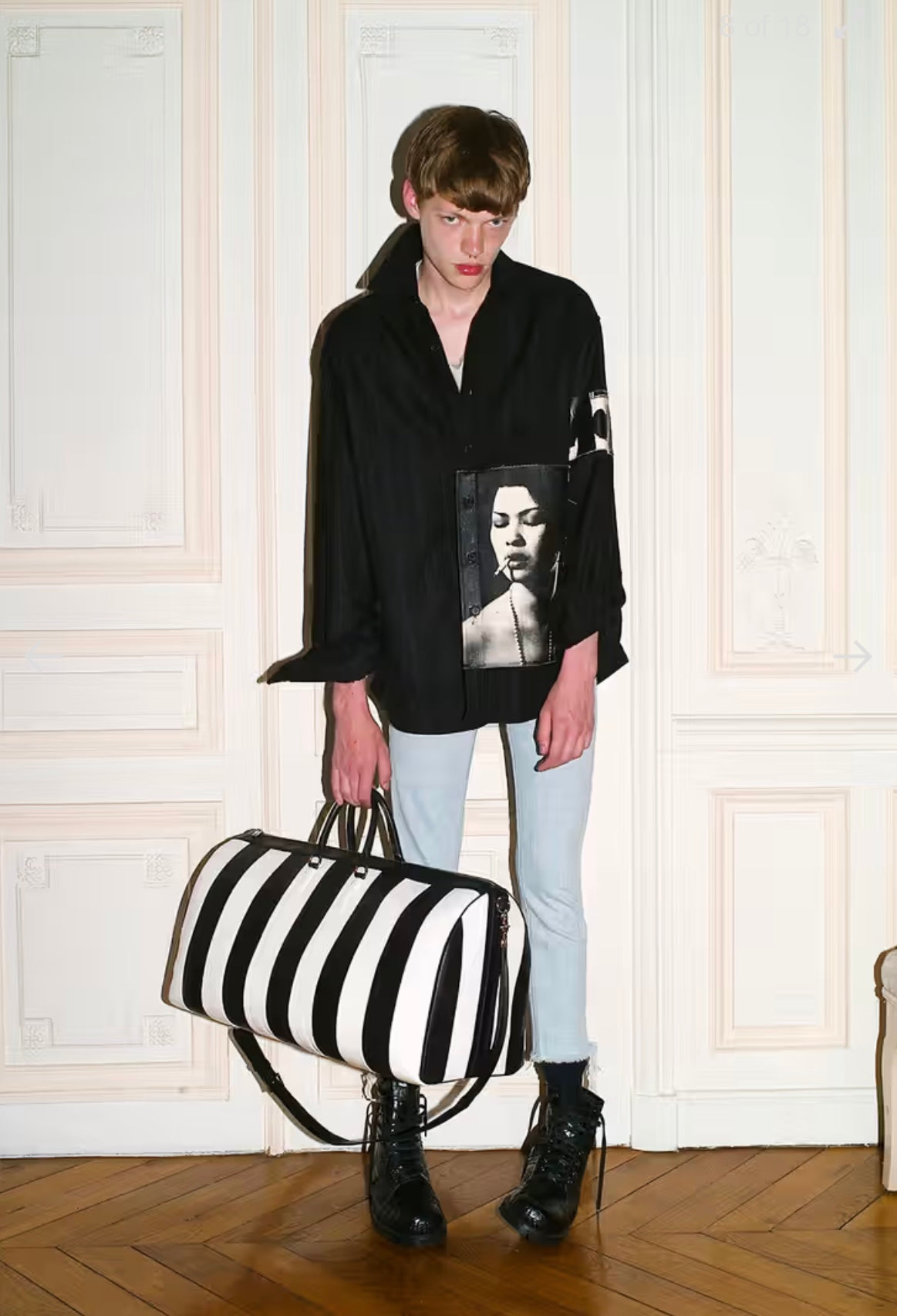 Enfants Riches Déprimés SS17 smoking prostitute wool shirt
