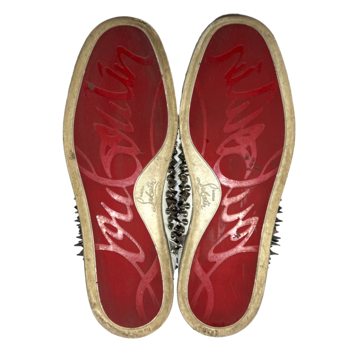 Christian Louboutin studded "Pik Pik" high-top sneakers