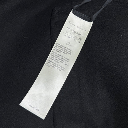 Rick Owens FW19 "LARRY" hooded fishtail virgin wool parka