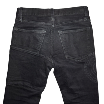 If Six Was Nine SBCM-6 front lace-up denim