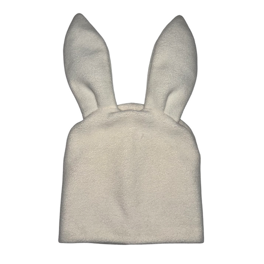 Comme des Garçons SHIRT FW18 bunny ear beanie (white)