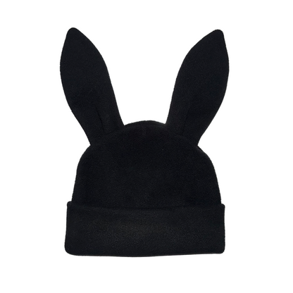 Comme des Garçons SHIRT FW18 bunny ear beanie (black)