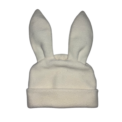 Comme des Garçons SHIRT FW18 bunny ear beanie (white)