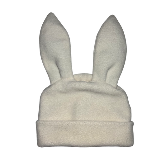 Comme des Garçons SHIRT FW18 bunny ear beanie (white)